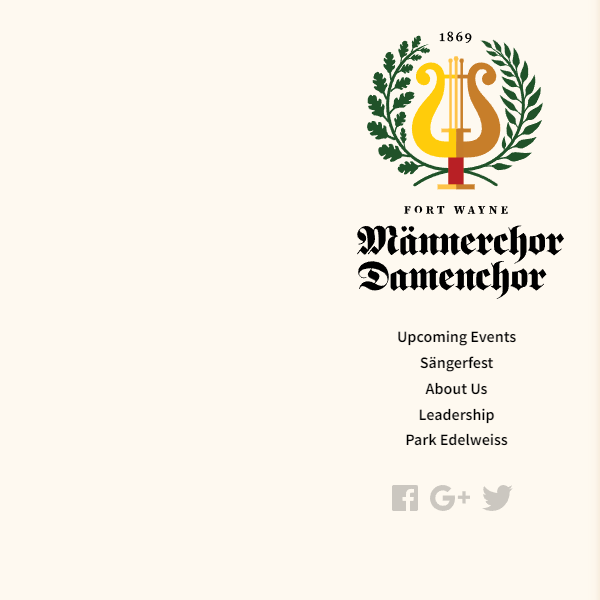 German Organization Near Me - Fort Wayne Mannerchor - Damenchor