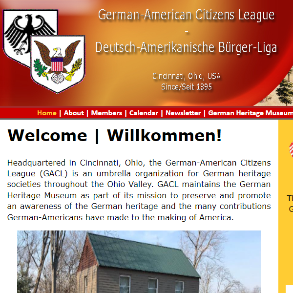 German American Citizens League - German organization in Cincinnati OH