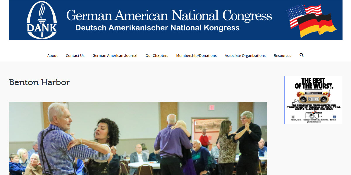 German American National Congress Benton Harbor