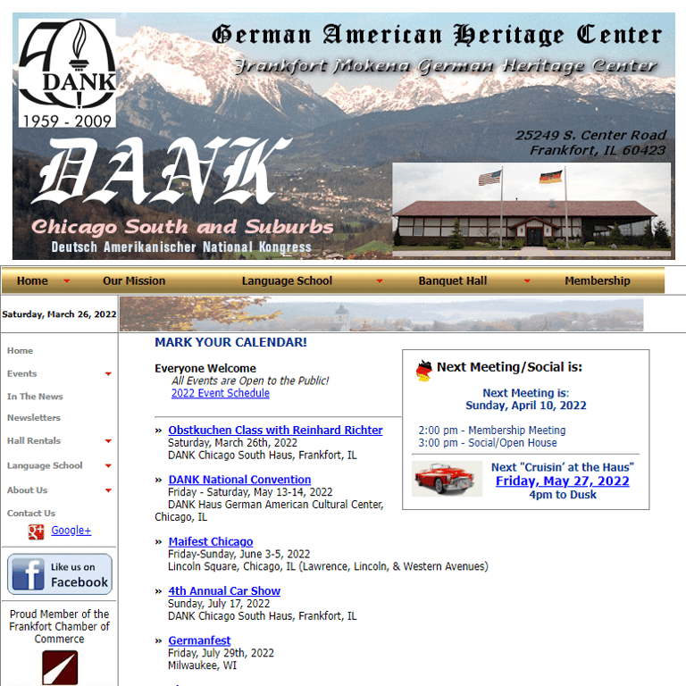 German American National Congress Chicago South and Suburbs