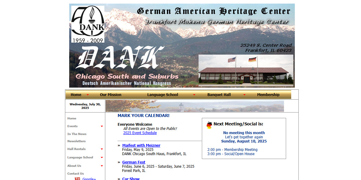German American National Congress Chicago South and Suburbs