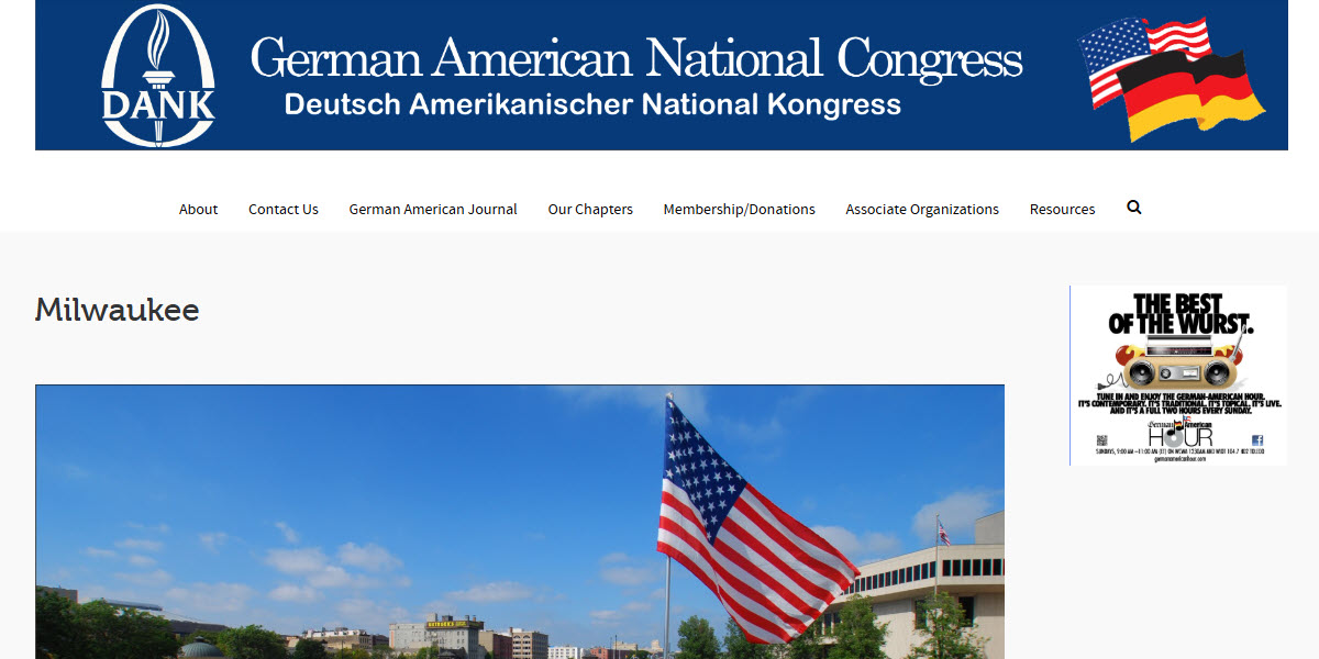 German American National Congress Milwaukee