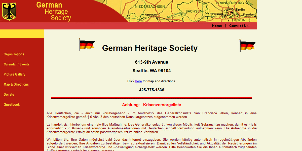 German Heritage Society